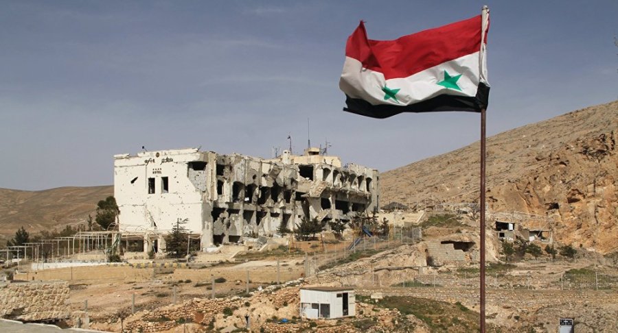 2016.07.25 syrie drapeau guerre triste 1019010682