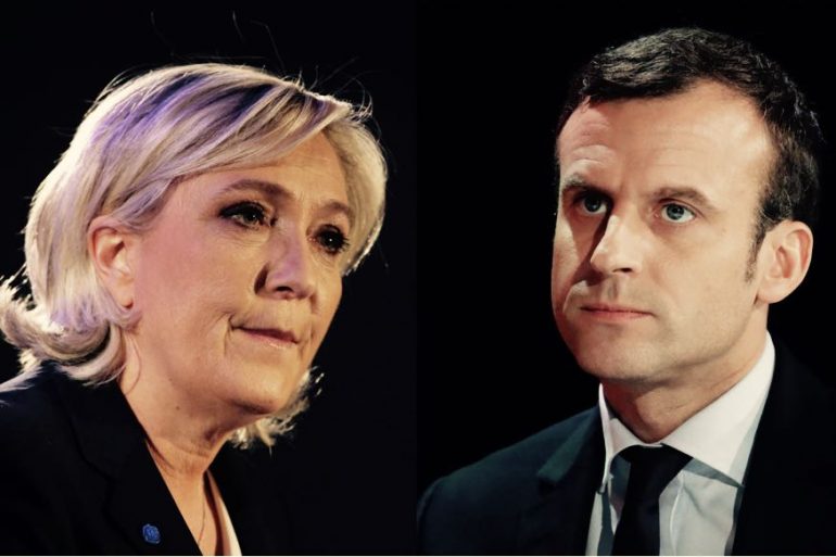 2017.04.25 Marine-Le-Pen-e-Emmanuel-Macron-si-sfidano-1-770x513