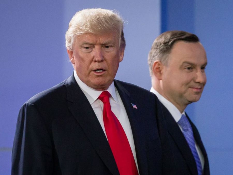 2017.07.16 Le président polonais Andrzej Duda accueille le président Donald Trump Varsovie cover-r4x3w1000-595e10b69dbbf-polish