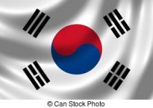 drapeau sud coréen canstock3754645