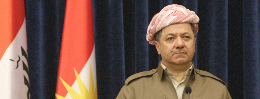 barzani Massoud Barzani, le président du Gouvernement régional du Kurdistan (GRK) irakien
