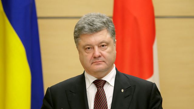 POROCHENKO UKRAINE le-president-ukrainien-petro-porochenko-lors-d-une-conference-de-presse-a-tokyo-le-6-avril-2016_5577603