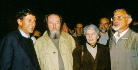 Soljenitsyne Alexandre SOLJENITSYNE reçu en Vendée