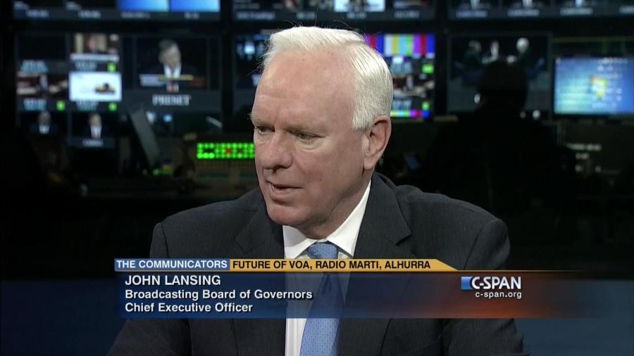John Lansing, chef du Bureau US des gouverneurs de la radiodiffusion20160109183732001_hd