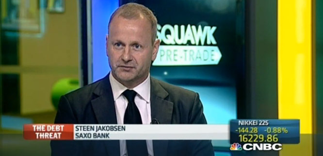 Steen Jakobsen - Économiste en chsteen-jakobsen-cbnc