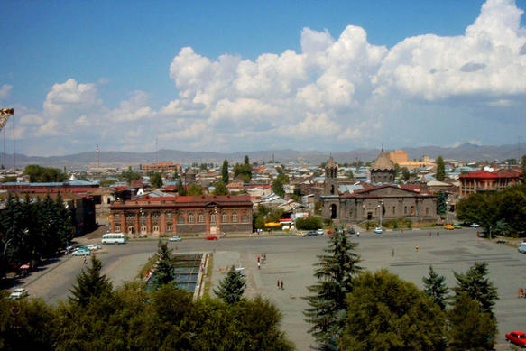 ARMENIE Gyumrigeneralview