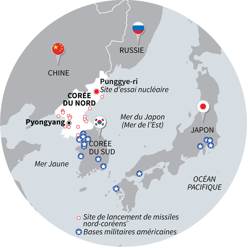 COREE NORD NUCLEAIRE &amp; US POSITIONS ARMEE