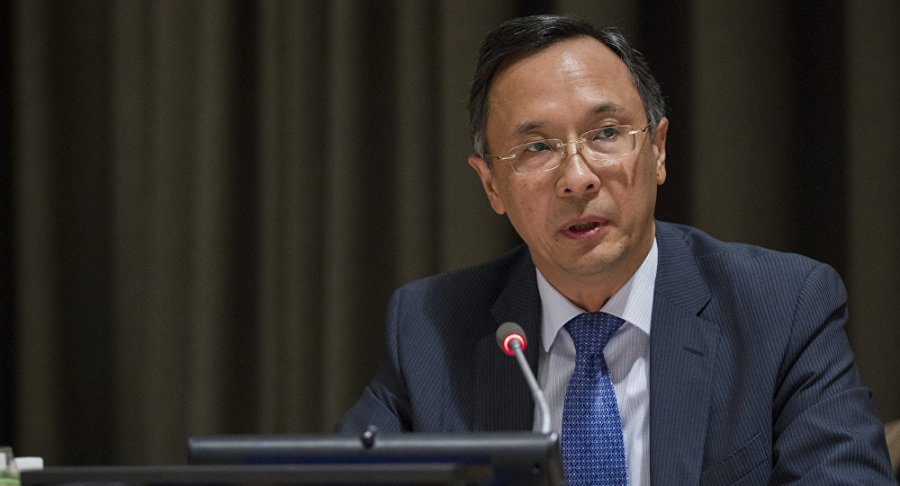 Kazakhstan le Ministre des Affaires étrangères du Kazakhstan Kaïrat Abdrakhmanov 1049880499