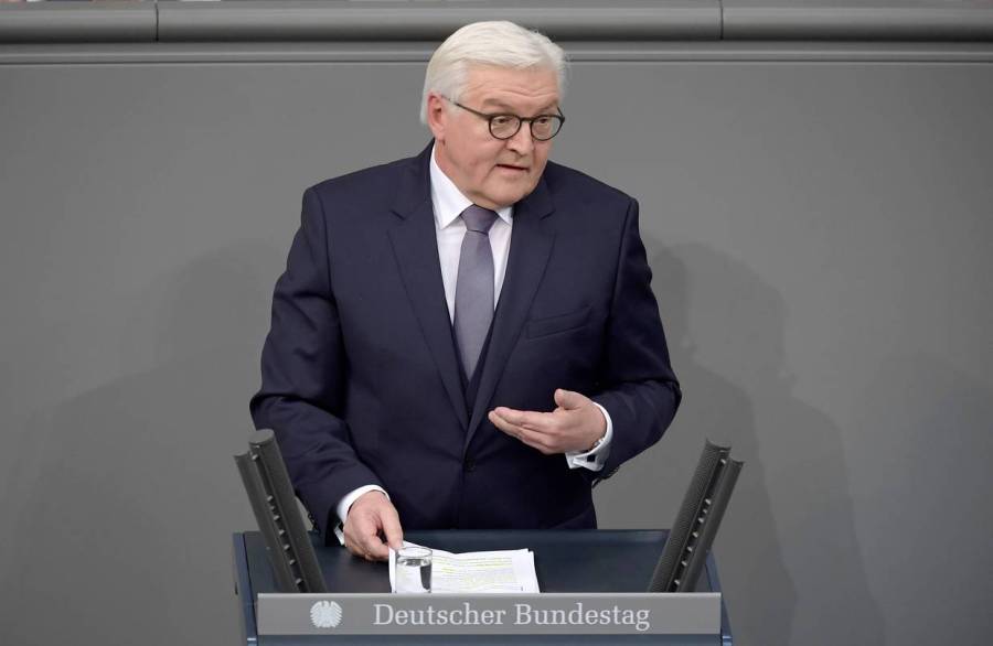 ALLEMAGNE l_ancien ministre des Affaires étrangères Steinmeier BN-SB521_gerpre_GR_20170212103009