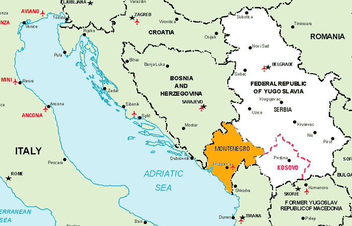 BALKANS montenegro