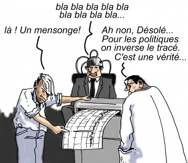 mensonges d'état Bla Bla Bla