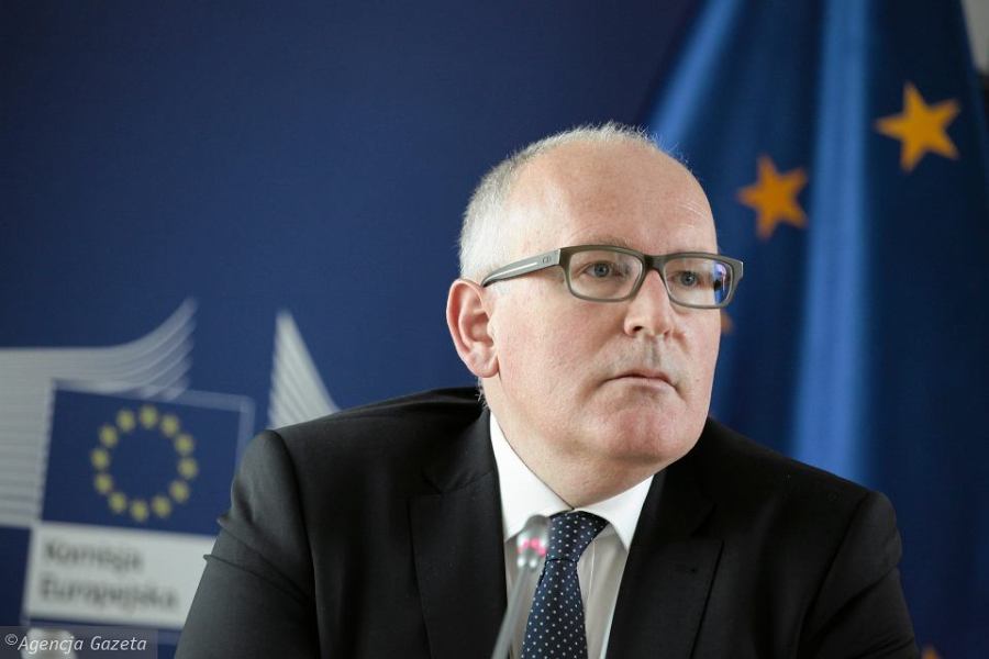 POLOGNE Frans Timmermans z19878746V,Frans-Timmermans-podczas-wizyty-w-w-Polsce
