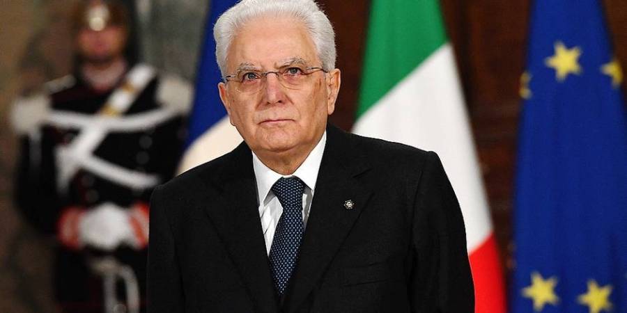 Italie Président italien Sergio Mattarella 5a9f7d12cd7063d567163ac0