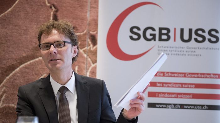 SUISSE Daniel Lampart, économiste en chef de l'Union syndicale suisse. 5512122.image