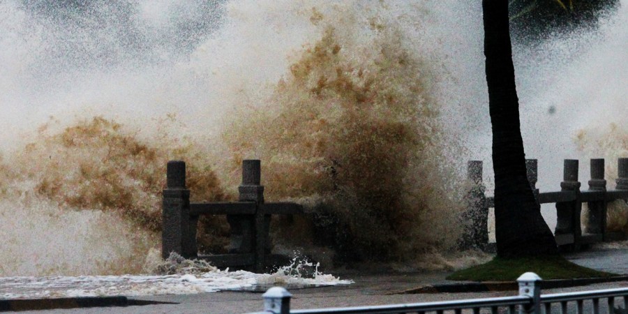 CHINA-WEATHER-TYPHOON