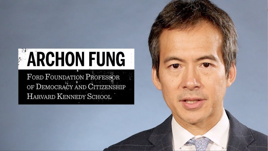 Archon Fung de la Harvard Kennedy School,maxresdefault
