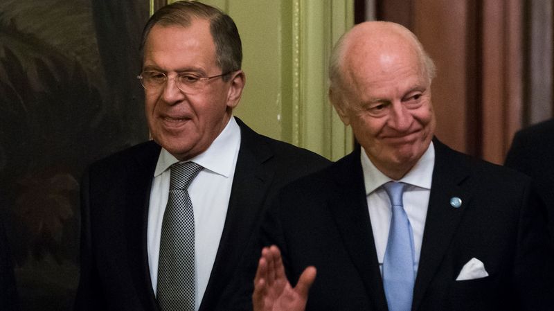 russie diplomatie Staffan de Mistura.&amp; Lavrov 7695152.image