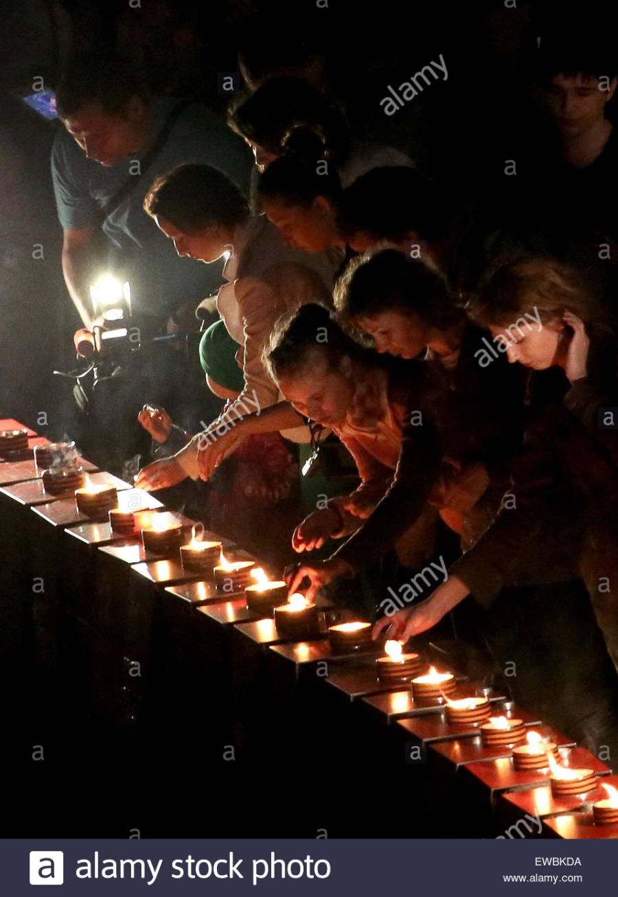 Candle of Memory event marking 74th anniversary of start of Great Patriotic War