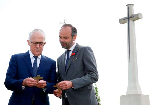 FRANCE-AUSTRALIA-HISTORY-POLITICS-DIPLOMACY-ANZAC-WWI