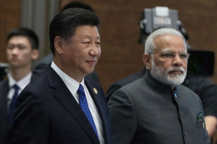 chine inde 1117098-xi-and-modi-are-seeking-to-mend-their-relationship-after-a-territorial-dispute-between-china-and-ind