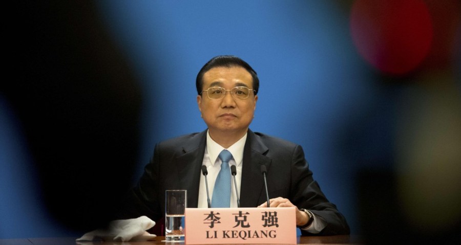 CHINE Le Premier ministre chinois Li Keqiang - Mark Schiefelbein.AP.SIPA 2165254_comment-la-chine-se-prepare-a-une-guerre-commerciale-avec-les-etats-unis-web-tete-0301499213617