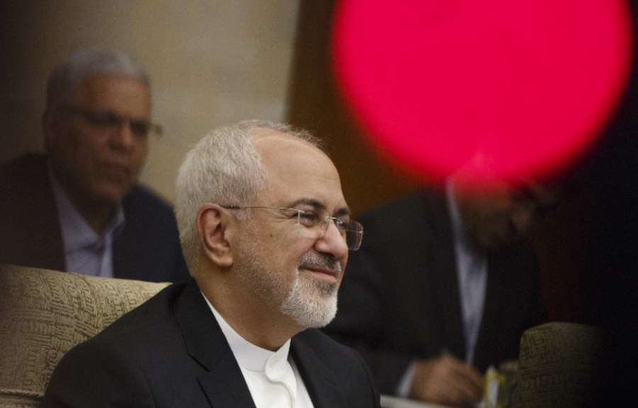 IRAN Mohammad Javad Zarif, le 13 mai 2018 en Chine. — THOMAS PETER- POOL - AFP 960x614_mohammad-javad-zarif-13-mai-2018-chine