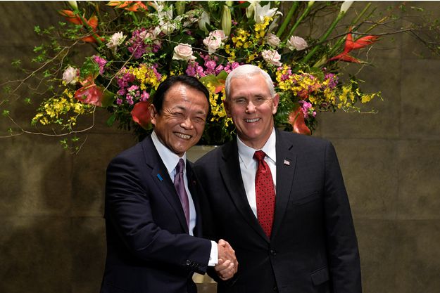 USA JAPON Mike-Pence-rassure-le-Japon-contre-Pyongyang-qui-promet-des-tirs-hebdomadaires