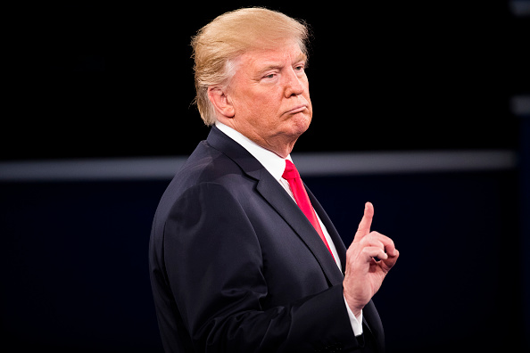 Hillary Clinton and Donald Trump Debate in St. Louis