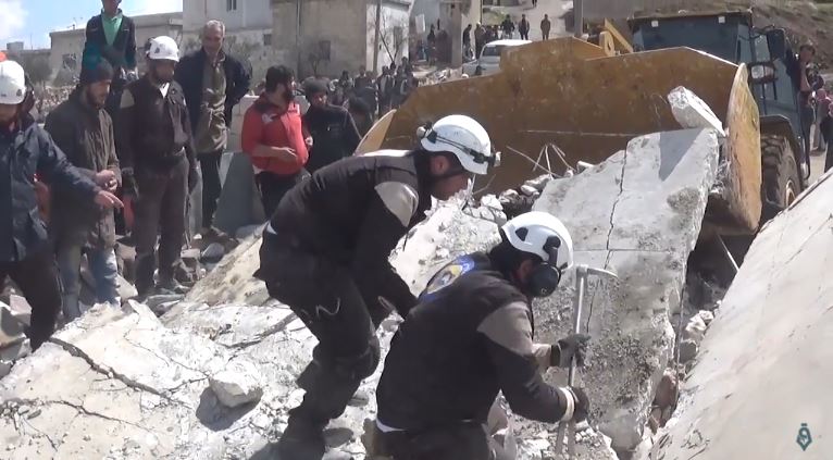Casques blancs White_Helmets_Kafrowaid_21-3-2017
