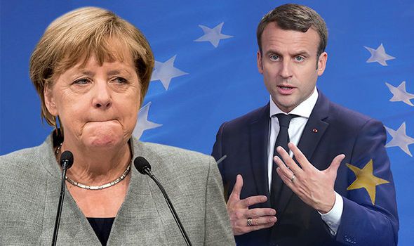 FRANCE ALLEMAGNE Macron-Merkel