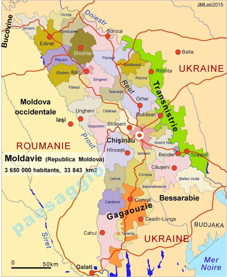 MOLDAVIE Carte de la Moldavie pour francophones ob_6b3072_moldavie