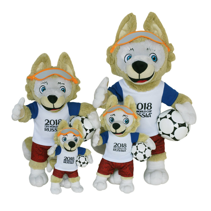 RUSSIE 2018 COUPE DU Monde Russie Agréé Officiel Produits En Peluche Mascotte Zabivaka Jouets HTB1FDnpc2NNTKJjSspkq6yeWFXaQ