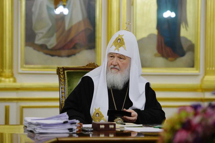 RUSSIE Sa Sainteté le patriarche Cyrille de Moscou et de toute la Russie detail20180307-PAL_0783-обр