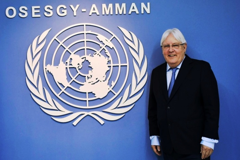 Yemen L_envoyé spécial de l_ONU pour le Yémen, Martin Griffiths ,n82942535-72387633