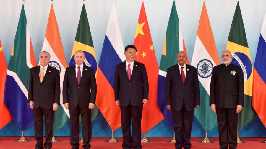 brics Le 9ème sommet des BRICS, qui s'est tenu en 2017 à Xiamen (sud-est de la Chine). - © BELGA-AFP5cd208534f2a3037bdf1792e83e2078c-1532451203