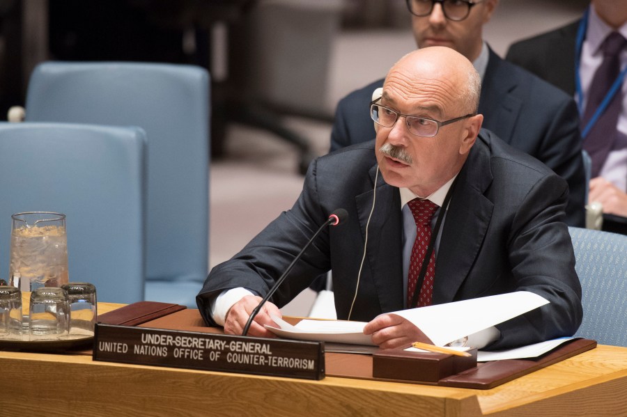 onu russie Secrétaire général adjoint des Nations Unies pour la lutte contre le terrorisme, M. Vladimir Voronkov.jpg