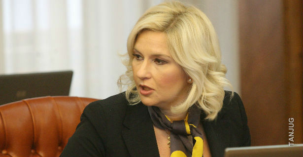 SERBIE Zorana Mihajlovic, la première ministre serbe, Zorana-Mihajlovic