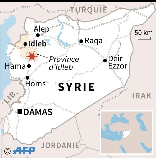 SYRIE Localisation-combats-meurtriers-opposant-forces-regime-syrien-combattants-jihadistes-rebelles-peripherie-province-Idleb_1_512_520