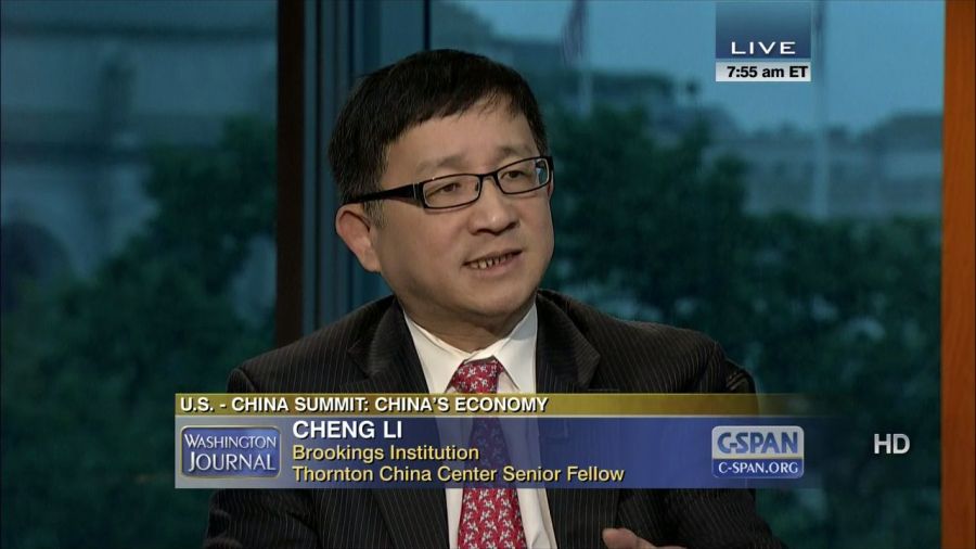 CHINE is director of the John L. Thornton China Center20130607075556001_hd