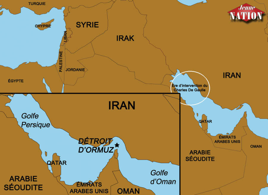 détroit-dormuz-Iran-Syrie-Irak-