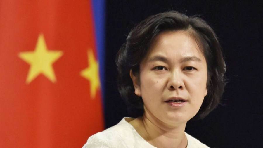 chine ministère affaires etrangères Hua-Chunying