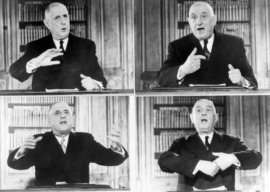 DE GAULLE-ALLOCUTION