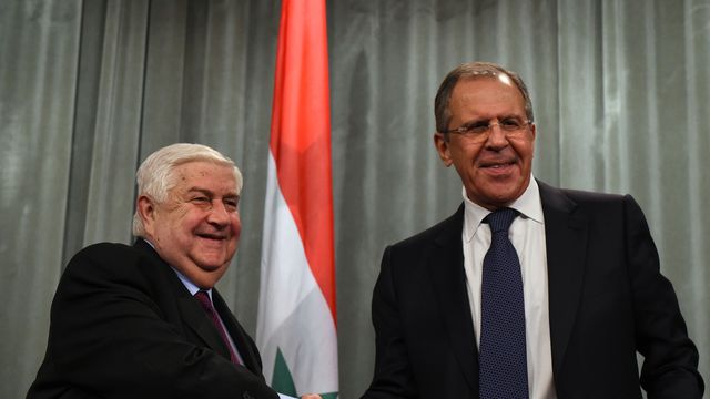 SYRIE le-chef-de-la-diplomatie-syrien-walid-mouallem-g-et-son-homologue-russe-serguei-lavrov-a-moscou-le-27-novembre-2015_5472002