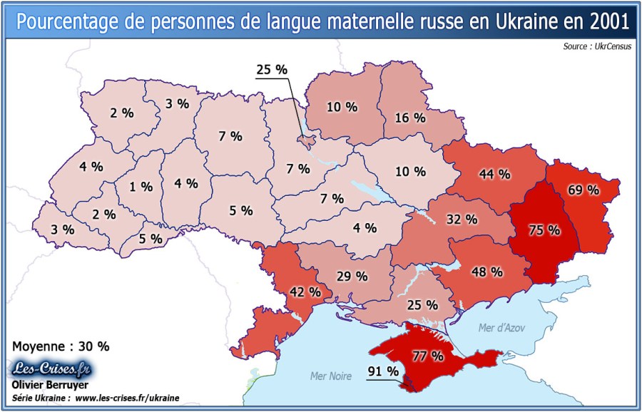 UKRAINE PARLANT RUSSE 13-pourcentage-langue-maternelle-russe-regions-ukraine