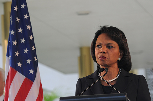 USA Condoleezza Rice était à l_époque secrétaire d_État11792652283_7a1b3dd4c1