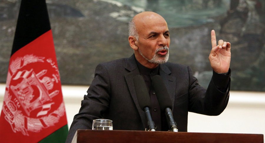 AFGHANISTAN Le Président afghan Ashraf Ghani à l'ONU 1019100978