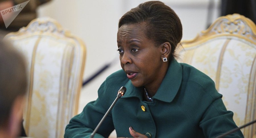 FRANCOPHONIE OIF Louise Mushikiwabo, 1036659796