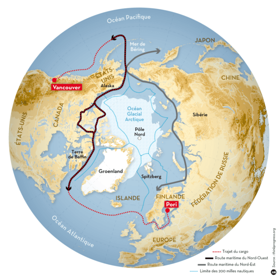 ISALANDE en-rouge-la-route-suivie-par-le-nordic-orion-e