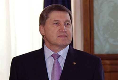RUSSIE Russian-president-aide-Yury-Ushakov