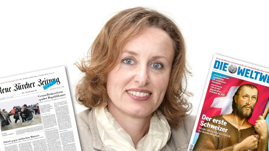 SUISSE Katharina Fontana, juriste nzz-weltwoche